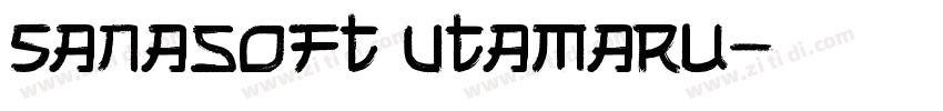 Sanasoft Utamaru字体转换